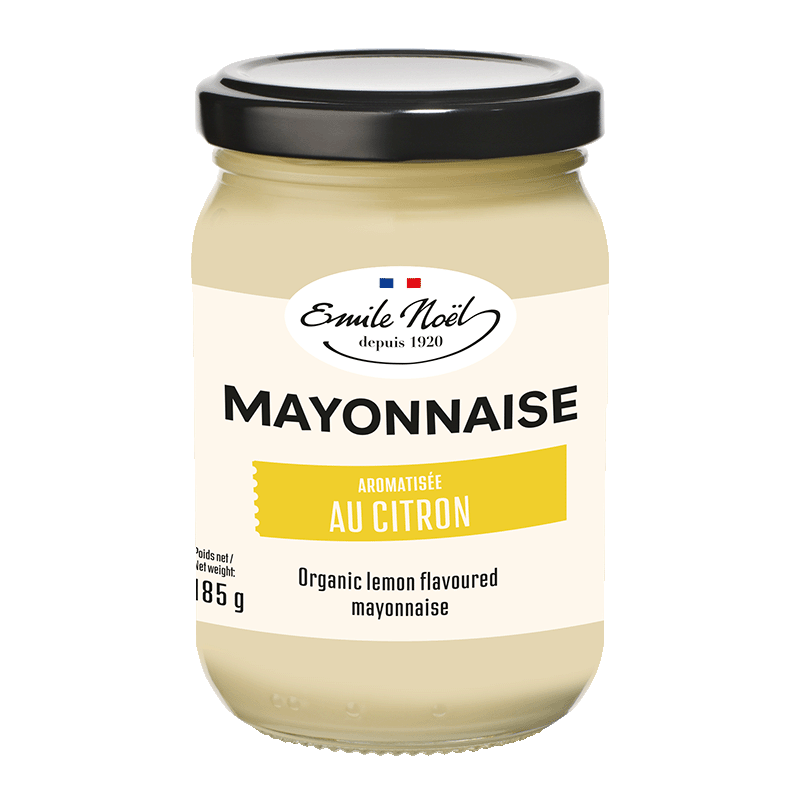émile Noël -- DDM 05.09.2025 Mayonnaise aromatisée au citron bio - 185 g